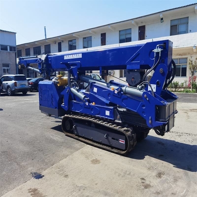 संकीर्ण स्थान के लिए 3T 5ton 8ton 12T स्पाइडर लिफ्ट क्रेन मशीन मिनी स्पाइडर क्रॉलर क्रेन