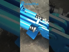 100T समुद्री टोइंग शिप टेलीस्कोपिक सिंगल डबल क्विक रिलीज़ मूरिंग हुक