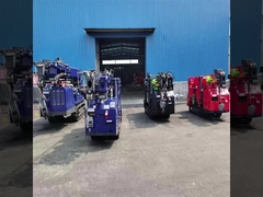 इलेक्ट्रिक और डीजल चालित अनुकूलित रंग स्पाइडर क्रॉलर क्रेन टेलीस्कोपिक बूम 3टन 5टन 8टन