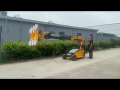 3.5 मीटर लिफ्टिंग हाइट ग्लास वैक्यूम ट्रांसपोर्टर 360 डिग्री रोटेशन के साथ