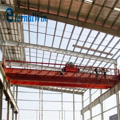 Double Girder Bridge Crane 5t to 30t Capacity 5m to 20m Lifting Height and 5m to 30m Span