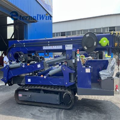 12 टन उठाने की क्षमता वाला स्पाइडर क्रॉलर क्रेन, टेलीस्कोपिक बूम और 1 साल की वारंटी के साथ