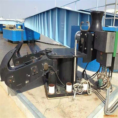 41 सेफ्टी फैक्टर फास्ट अनहुकिंग मूरिंग हुक स्प्रिंग लोडेड लॉकिंग पिन ओपनिंग के साथ 100 मिमी