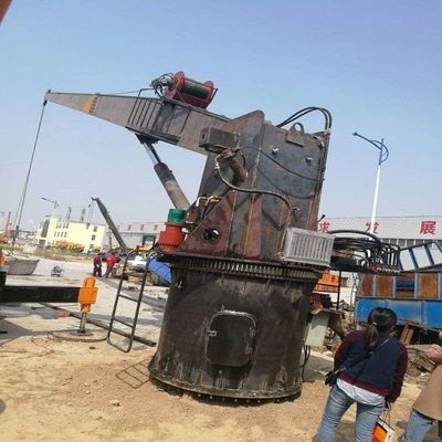 सुरक्षा प्रणाली के साथ रोटेशन 360 डिग्री समुद्री हाइड्रोलिक क्रेन टेलीस्कोपिक बूम
