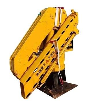 2T 10T कॉलम फिक्स्ड हाइड्रोलिक समुद्री क्रेन कार्गो अनलोडिंग डेक माउंटेड शिप क्रेन