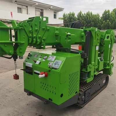 छोटे स्पाइडर क्रॉलर क्रेन एकाधिक कॉन्फ़िगरेशन स्पाइडर बूम लिफ्ट सीई एसजीएस