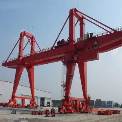 हार्बर फ्रेट विंच गैन्ट्री डबल गर्डर हाइड्रोलिक गैन्ट्री 30T 50T