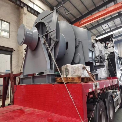 समुद्री डेक मशीनरी के लिए अनुकूलित रस्सी क्षमता समुद्री हाइड्रोलिक पुलर