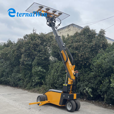 कांच के पैनलों के लिए 800Kg क्षमता 5M अधिकतम। उठाने की ऊंचाई घूमने योग्य इलेक्ट्रिक वैक्यूम ग्लास लिफ्टर