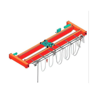 12 महीने की वारंटी के साथ 10 टन अनुकूलित गति उच्च-शक्ति स्टील सिंगल गर्डर ओवरहेड क्रेन