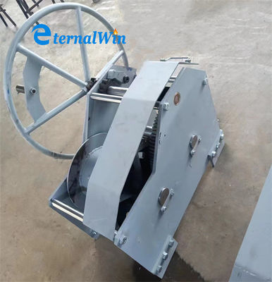 नौका को लंगर लगाने के लिए ड्रम 20kn 30kn 50kn मैनुअल हैंड विंच