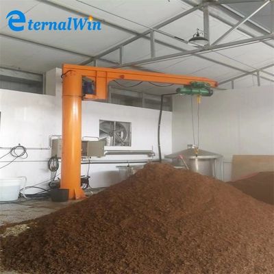 फिक्स्ड कॉलम वर्कशॉप कैंटिलीवर स्विंग आर्म 5 मीटर कीमत 1 टन लिफ्टिंग जिब क्रेन