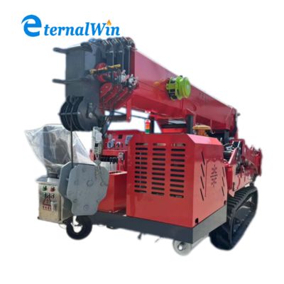 32 मीटर अधिकतम ऊंचाई और हाइड्रोलिक नियंत्रण के साथ 80 टन स्पाइडर क्रॉलर क्रेन