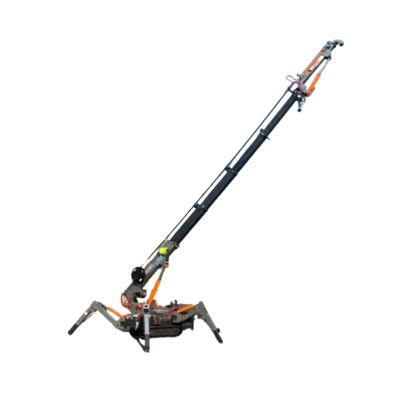 वायरलेस रिमोट कंट्रोल के साथ ईडब्ल्यू स्पाइडर क्रॉलर क्रेन 3-12 टन क्षमता