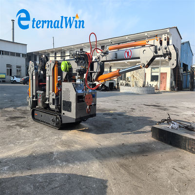 दूरस्थ नियंत्रण स्पाइडर क्रेन 8 टन परिचालन भार सटीक स्थिति के लिए